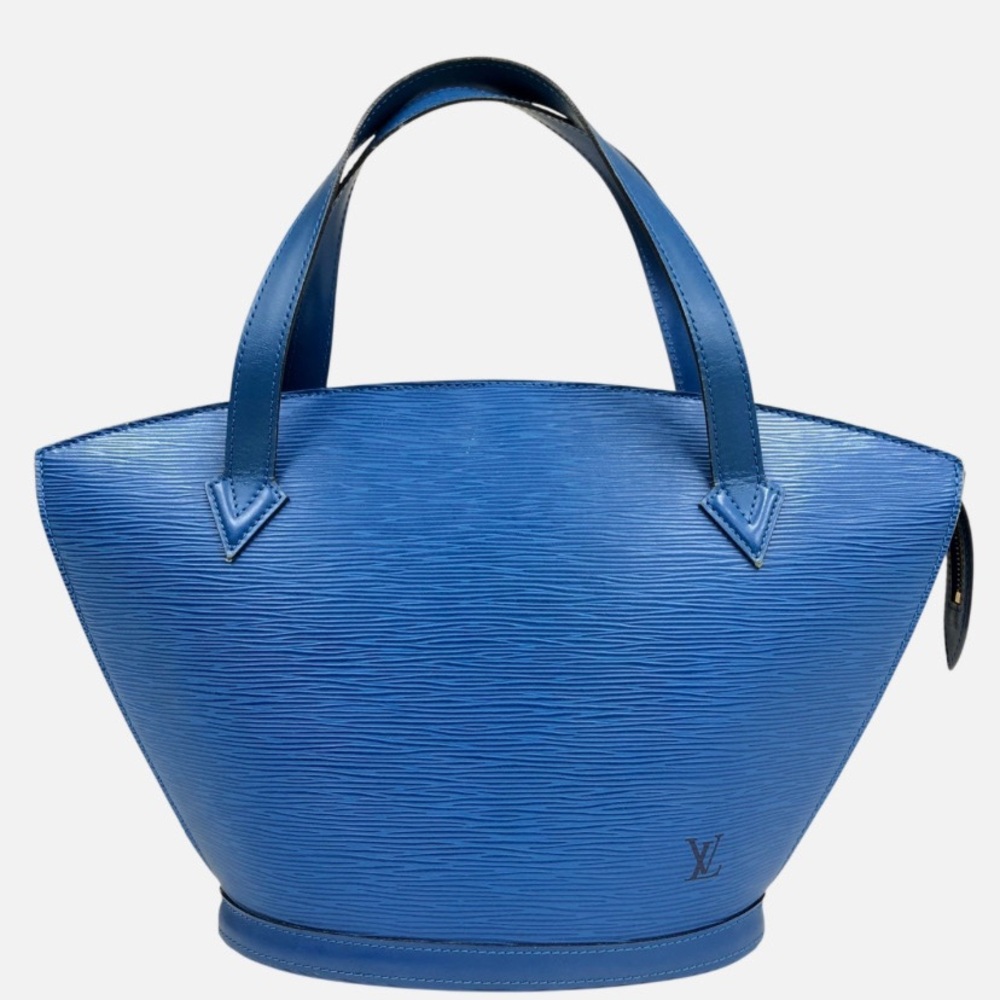 Final sale! Lowest Price Louis Vuitton Blue Tote St Jacques Bag